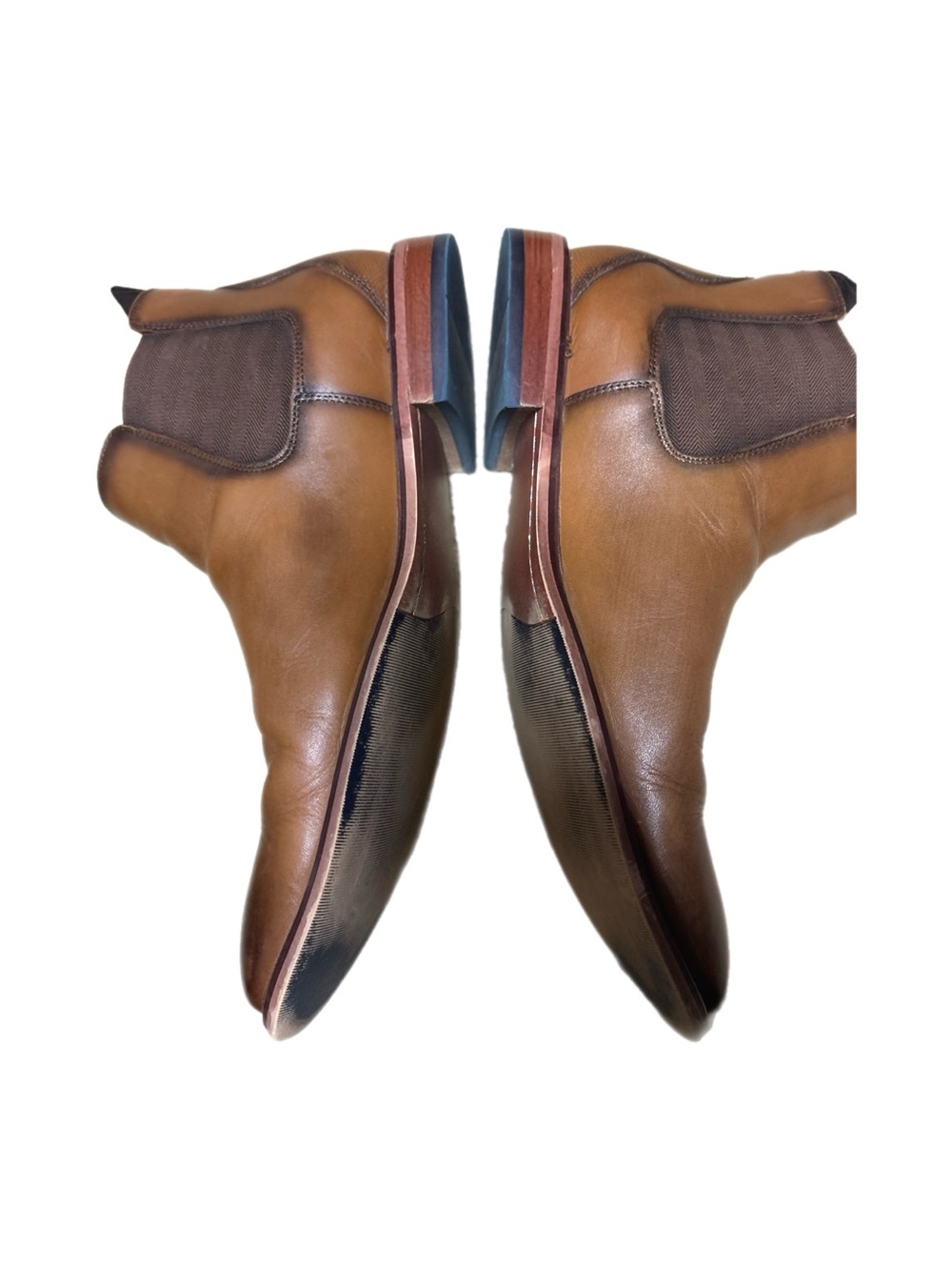 Bar III Brown Leather Chukka Boots | size 10.5 - Picture 6 of 8